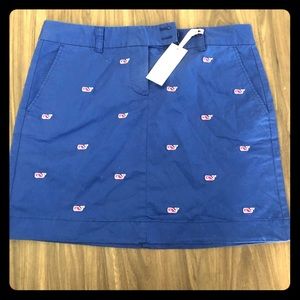 NWT Vineyard Vines Whale Embroidered  skirt